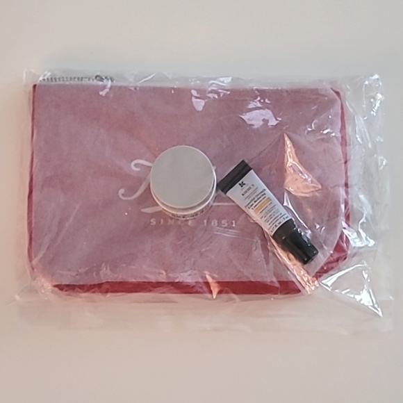 NEW Kiehl's 3 pc travel set bag masque vitamin C concentrate - Picture 3 of 3